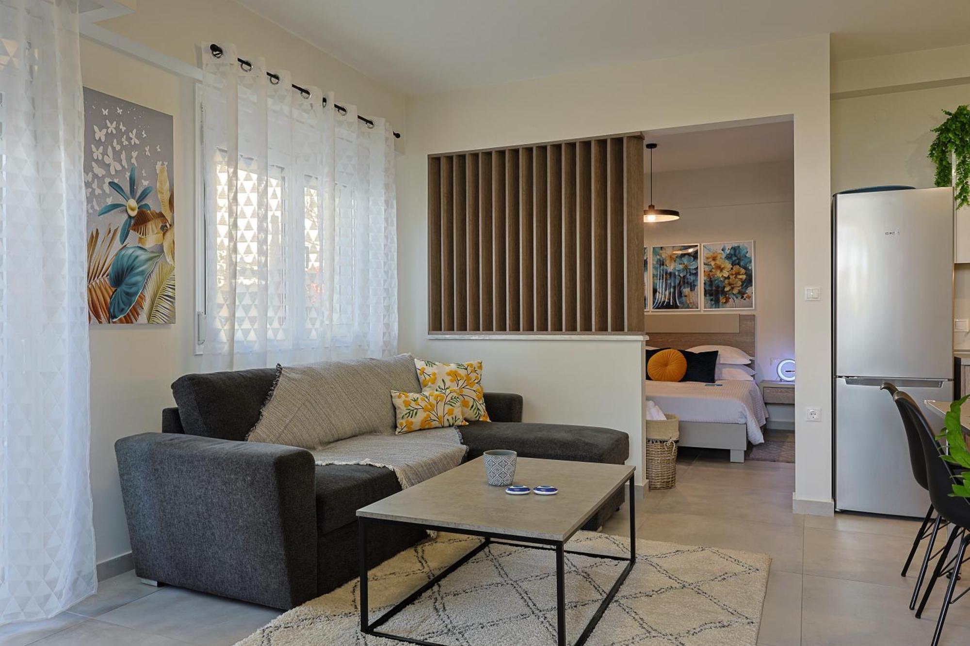 Zeta-Garden Oasis & Private Parking By Optimum Link Appartement Kateríni Buitenkant foto